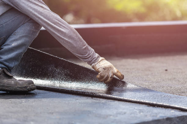 Professional Exterior Waterproofing technician working in Marion, NY